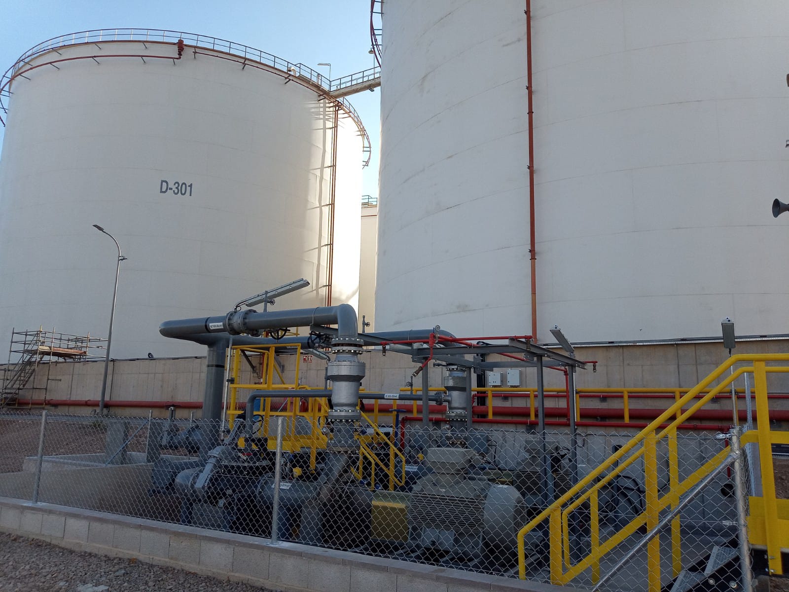 Bombeo para exportación